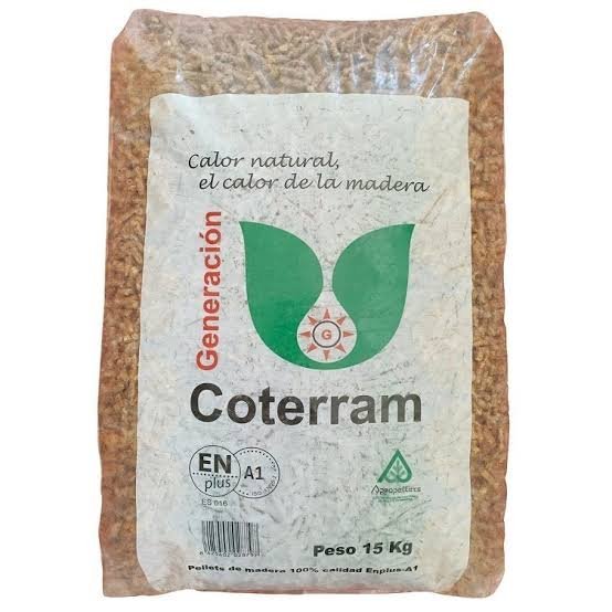 Pellets Coterram Generacion – Palet 77 Sacos (Certificacion de calidad)