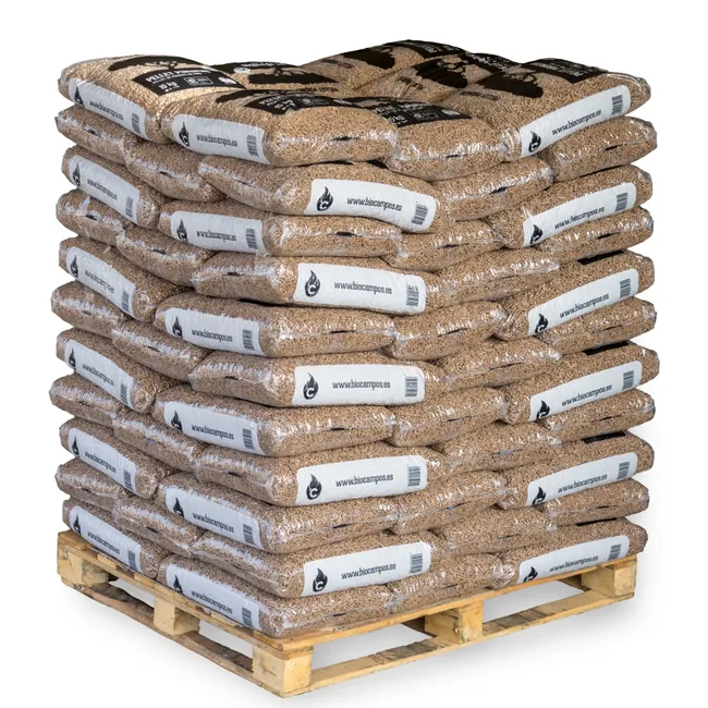 Pellets de Pino Premium – Palet 77 Sacos (DIN ENplus A1) - Imagen 2