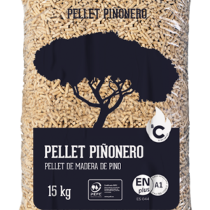 Pellets de Pino Premium – Palet 77 Sacos (DIN ENplus A1)