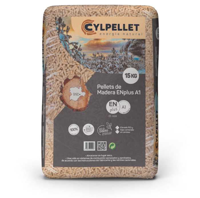 CYL Pellet DIN Plus – Palet 77 Sacos